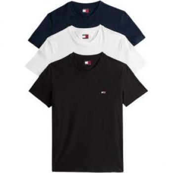 T-shirt set Tommy Jeans in stile slim fit multicolor