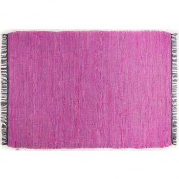 Tom Tailor Teppich Cotton Colors Uni Violett 80x150 cm