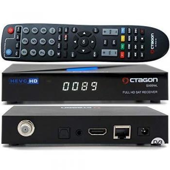 OCTAGON SX89 WL H.265 S2 + IP Internet Receiver mit Kartenleser