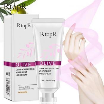 RtopR 50g Skin Whitening Olive Oil Hand Cream