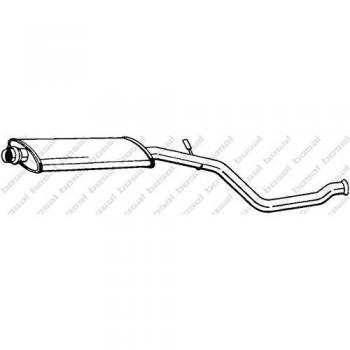 Silencioso intermedio para automóvil BOSAL 281-609