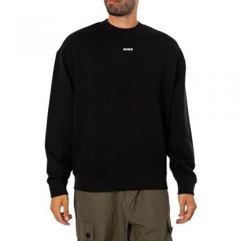 Hugo Sweatshirt Dapocrew 50525892 Schwarz Relaxed Fit