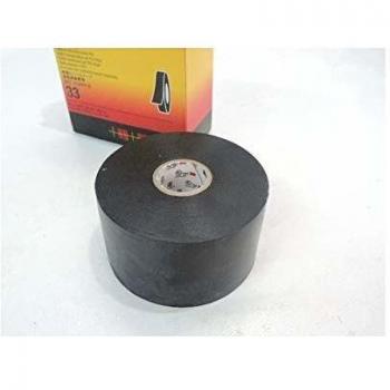 Ruban vinyle noir 50mm auto-extinguible rouleau 33m 3M SCOTCH33