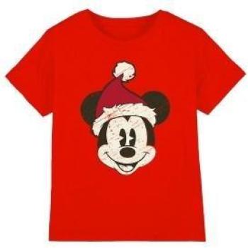 Santa Mouse Festive Top – Kids 7‑8 Years