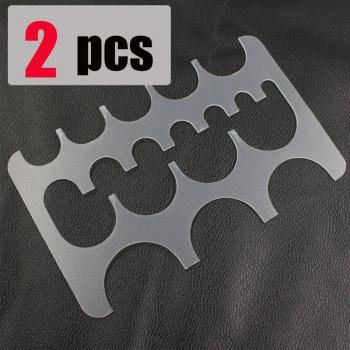 U‑Shape Leather & PVC Collar