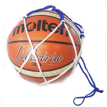 Molten Netball Ball Net (White/Blue)