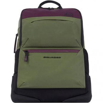 Piquadro Corner Rucksack für 15 Zoll Laptops
