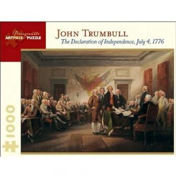 John Trumbull : The Declaration of Independence, July 4, 1776 1000 Piece Jigsaw Puzzle, by John Trumbull