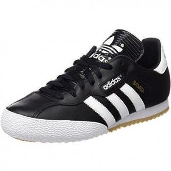 Adidas Originals Samba Super Trainers, Black/Running White, Men's Size 12 UK