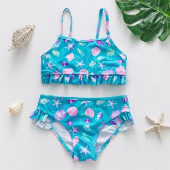 Bañador Dos Piezas “Olas Azules” para Niñas
