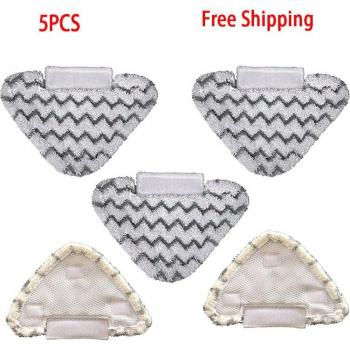 High‑Density Steam Mop Pad Bundle – 5 Pieces (Fits Shark P3/P5/P8)