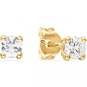 FAVS Paar Ohrstecker 375er Gelbgold 2 Zirkonia