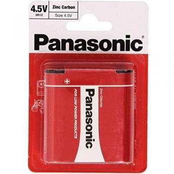 Panasonic 3R12RZ/1BP Zinc‑Carbon 4.5 V 1300 mAh Battery