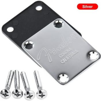 Strat Tele Neck Plate & Screws