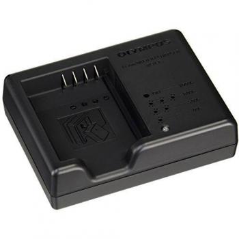 Olympus BCH-1 Chargeur de Batterie pour E-M1 Mark II/Batterie BLH-1 Noir