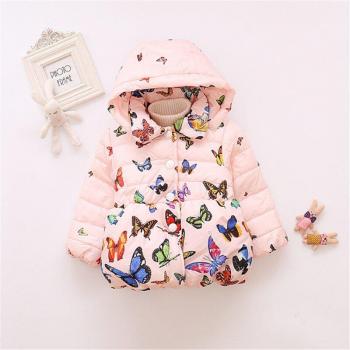 Chaqueta con Capucha para Bebé Niña