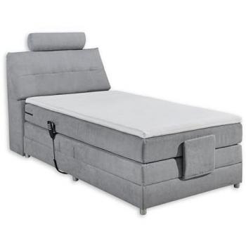 Boxspringbett Palermo inkl. Motor, Topper und Kopfstütze