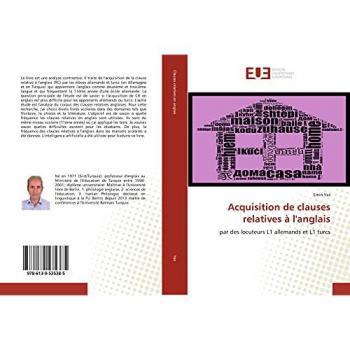 Acquisition de clauses relatives à l'anglais: par des locuteurs L1 allemands et L1 turcs