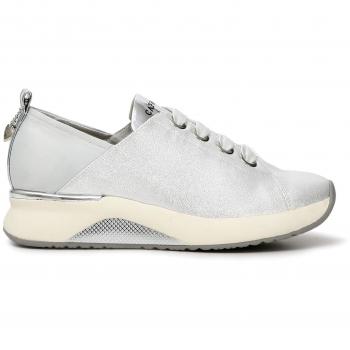Argento Caffè Noir 204 Sneakers in Finta Pelle Laminata KDA917204350