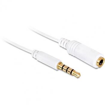 Delock 3,5 mm Klinkenverlängerung 0,5 m für iPhone