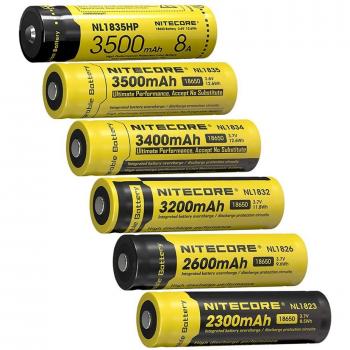 NL1835HP 18650 3500 mAh para linternas LED