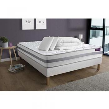 Matelas 160x200 Memo Spring 3 Zones Maxi épaisseur
