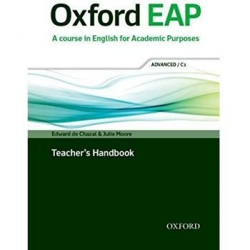 Chazal, Edward de Oxford Eap: Advanced/c1: Teacher'S Book, Dvd And Audio Cd Pack (English For Academic Purposes)