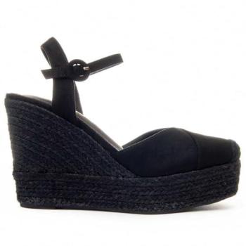 Esparto3 Montevita Women's Black Wedge Shoes