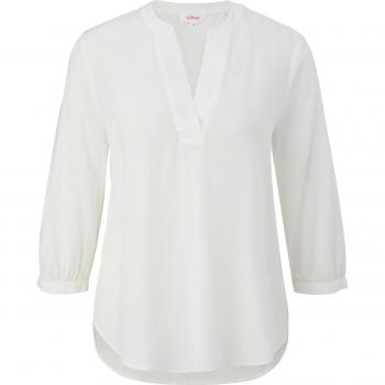 S.Oliver Damen Offwhite 3/4 Arm Bluse Größe 36