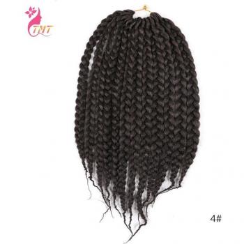 Tresses en Boîte Synthétiques 14'' Bordeaux