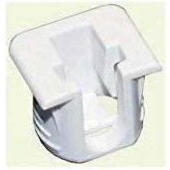 Cage de boîtier en nylon Ø15 – blanc – Italiana Ferramenta