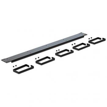 DeLock 19 Kabelmanagement Panel Schwarz, [42496]