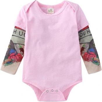 Mono de Algodón para Bebés con Diseño Floral