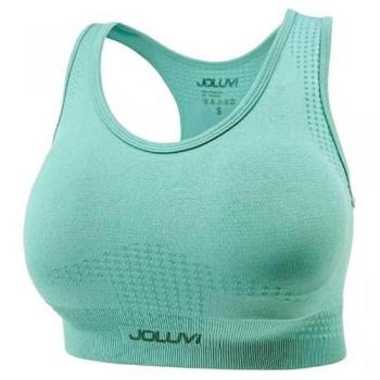 Sujetador deportivo Joluvi Ana verde menta