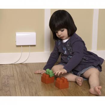 Clippasafe Double Electrical Plug Socket Protector for UK style 3-Pin