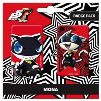 Mona und Morgana Ansteck-Buttons Doppelpack aus Persona 5 Royal