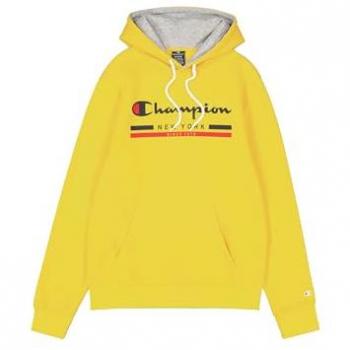 Sudadera Champion hooded sweatshirt para hombre en color amarillo