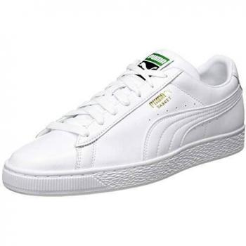 Puma Basket Classic XXI, Sneakers bianche EU 41 UK7 US8