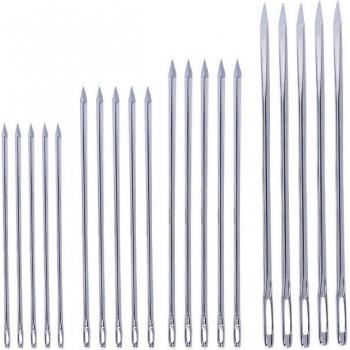 100PCS Cross Stitch Leather Needles