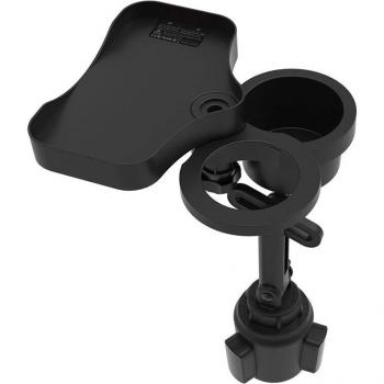 Adjustable Cup Holder Expander with Rotating Tray