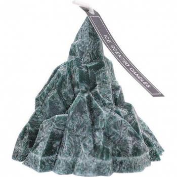 Set de Decoración para el Hogar: Vela Nórdica y Posavasos Tridimensionales