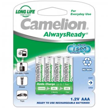 36 Camelion AAA Rechargeable batteries Toujours Prêt 600 mAh 4BL Nimh Vert Neuf