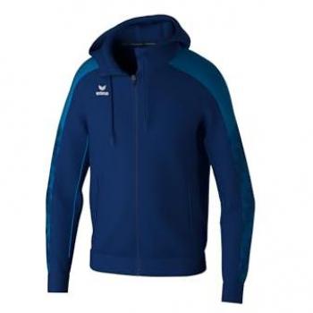 Erima Unisex Kapuzenjacke Evo Star Blau Größe L