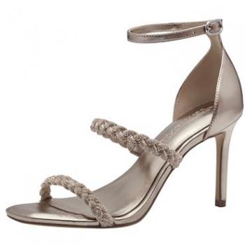 Tamaris 1‑28035‑42 933 Damen-Sandaletten – Goldschimmer