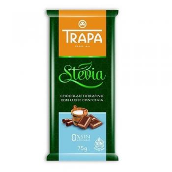Trapa chocolate ao leite adoçado com stevia – 75 g