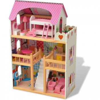 Mueble de TV Acacia con Almacenamiento