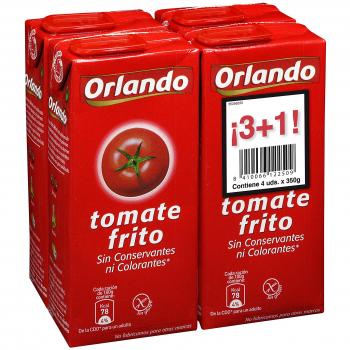 Orlando gebratene Tomaten, Tomate Frito, 350 g – 4 Stück