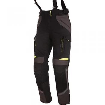 Modeka Panamericana Pantalon Dames Moto Textile Noir Jaune Taille 36