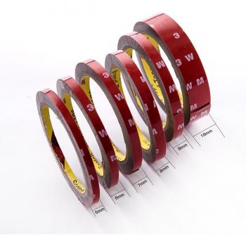Doppelseitiges Klebeband 3M VHB für Auto, schwarz, 5-20mm