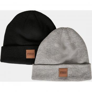 Urban Classics Logopatch Beanie Set für Kinder